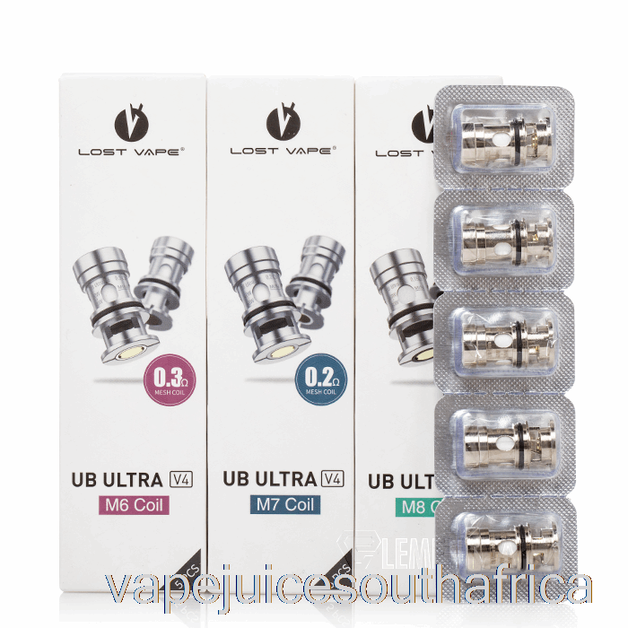 Vape Juice South Africa Lost Vape Ultra Boost Replacement Coils [V2] 1.0Ohm Mtl Coils